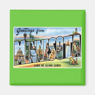 Groeten uit Minnesota! Magneet