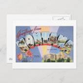 Groeten uit Montana Briefkaart (Voorkant / Achterkant)