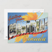 Groeten uit Montreal Canada Briefkaart (Voorkant / Achterkant)