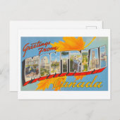 groeten uit Montreal, Canada Briefkaart (Voorkant / Achterkant)