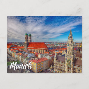 Groeten uit München, Duitsland Briefkaart
