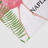 Groeten uit Napels, Florida Tissuepapier (Detail)