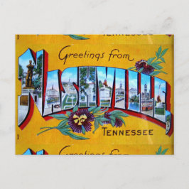 Groeten uit Nashville Briefkaart