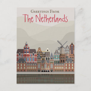 Groeten uit Nederland Briefkaart