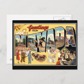 Groeten uit Nevada Briefkaart (Voorkant / Achterkant)