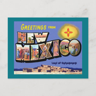 Groeten uit New Mexico Briefkaart