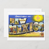 groeten uit New Mexico Briefkaart (Voorkant / Achterkant)