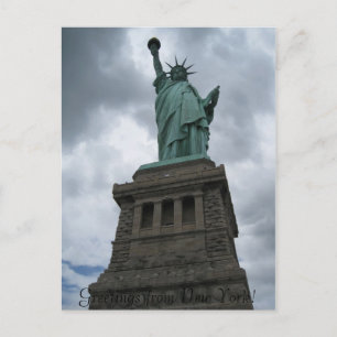 Groeten uit New York. Briefkaart