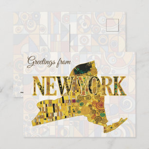 Groeten uit New York Briefkaart