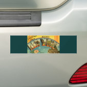  groeten uit New York Bumpersticker (Op auto)