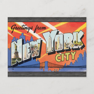 Groeten uit New York City,  Briefkaart