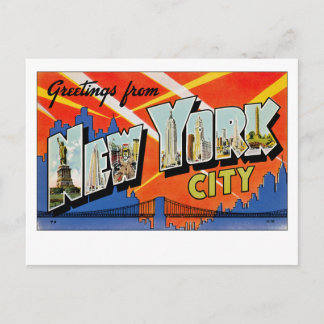 Groeten uit New York City Briefkaart