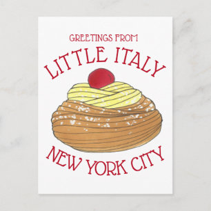 Groeten uit New York City Zeppole Briefkaart