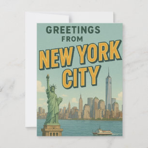 Groeten uit NYC Briefkaart