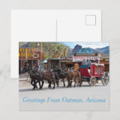 Groeten uit Oatman, Arizona Briefkaart (Voorkant / Achterkant)