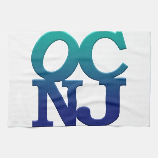 Groeten uit Ocean City NJ Theedoek (Horizontaal)