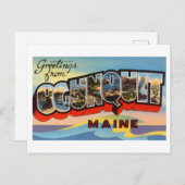  groeten uit Ogunquit, Maine Briefkaart (Voorkant / Achterkant)