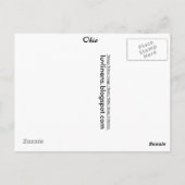 Groeten uit Ohio Briefkaart (Achterkant)