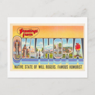  groeten uit Oklahoma Briefkaart