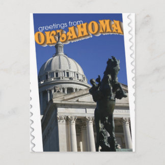 Groeten uit Oklahoma Briefkaart