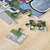 Groeten uit Oklahoma Legpuzzel (Zijkant)