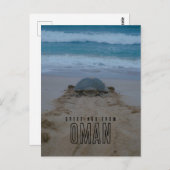 Groeten uit Oman Briefkaart (Voorkant / Achterkant)