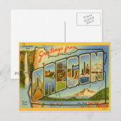 groeten uit Oregon of Briefkaart (Voorkant / Achterkant)