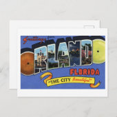  groeten uit Orlando, Florida Briefkaart (Voorkant / Achterkant)