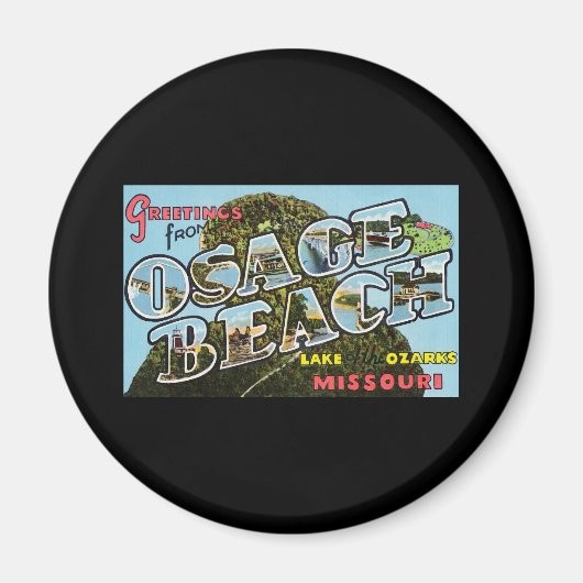 Groeten uit Osage Beach Missouri Magneet (Voorkant)