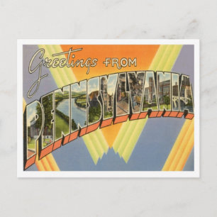 Groeten uit Pennsylvania Briefkaart