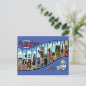  groeten uit Pennsylvania Briefkaart (Staand voorkant)