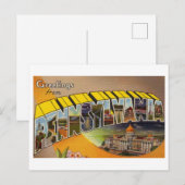  Groeten uit Pennsylvania Briefkaart (Voorkant / Achterkant)