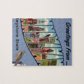 Groeten uit Pennsylvania Legpuzzel (Horizontaal)