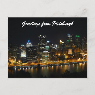 Groeten uit Pittsburgh Briefkaart
