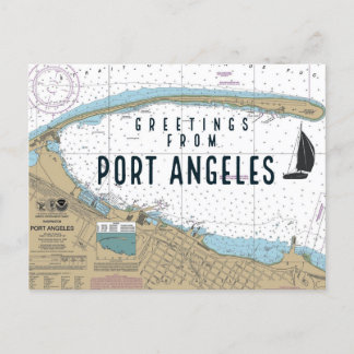 Groeten uit Port Angeles Briefkaart