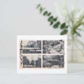 Groeten uit Pottersville NJ 1910 Briefkaart (Staand voorkant)