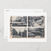 Groeten uit Pottersville NJ 1910 Briefkaart (Voorkant / Achterkant)