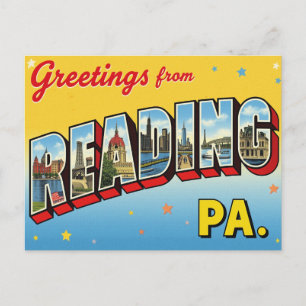 Groeten uit Reading PA Briefkaart