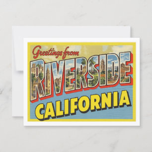 "Groeten uit Riverside, Californië" Briefkaart