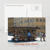 Groeten uit Rome Briefkaart (Voorkant / Achterkant)