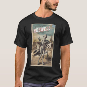 Groeten uit Roswell Briefkaart - Alien To T-shirt
