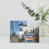 Groeten uit Rotterdam Briefkaart (Staand voorkant)