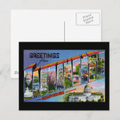Groeten uit Sacramento Californië Briefkaart (Voorkant / Achterkant)