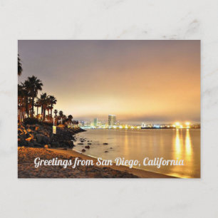 Groeten uit San Diego, Californië Briefkaart