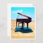 Groeten uit San Francisco Bedankkaart (Voorkant / Achterkant)