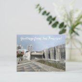 Groeten uit San Francisco. Briefkaart (Staand voorkant)