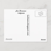 Groeten uit San Francisco Briefkaart (Achterkant)