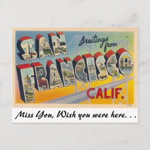 Groeten uit San Francisco Briefkaart