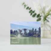 Groeten uit Singapore Briefkaart (Staand voorkant)