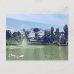 Groeten uit Singapore Briefkaart
